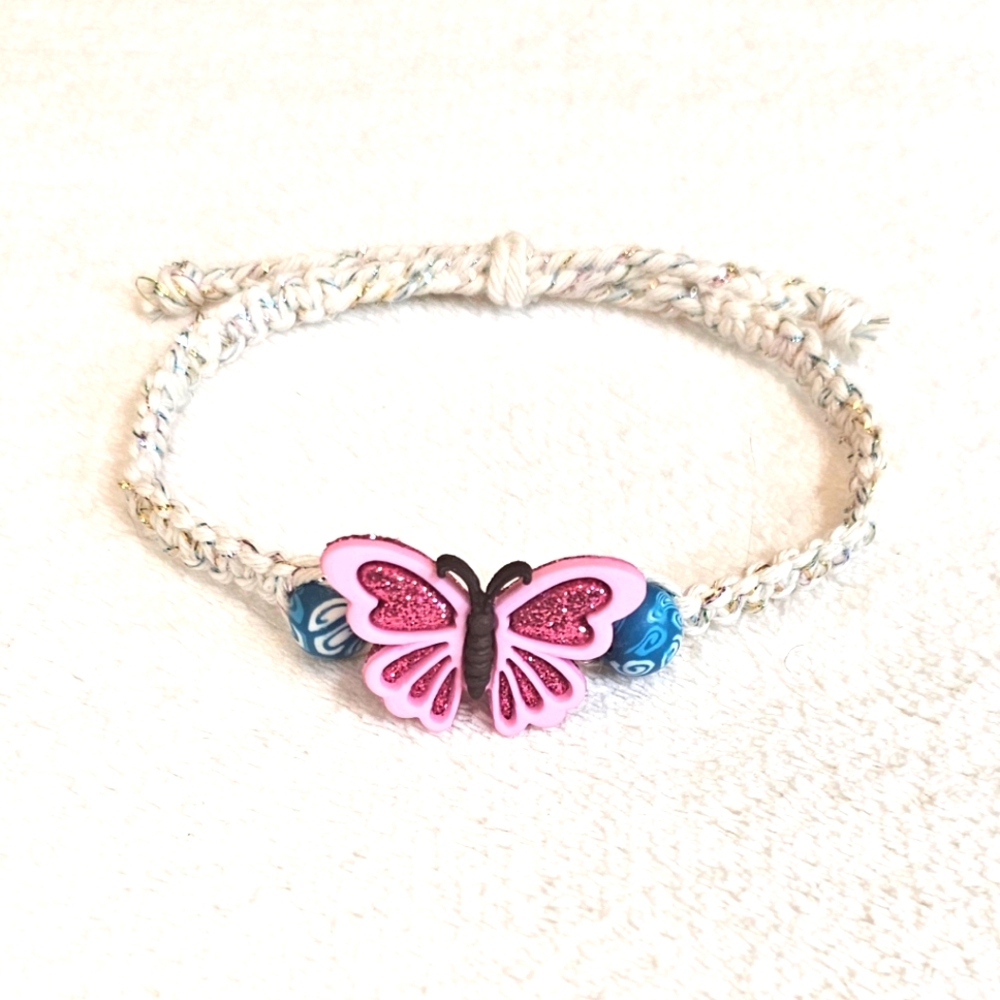 New✨️Glitter Butterfly Bracelet